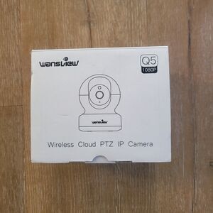 Wansview Q5 1080P Wireless Cloud PTZ IP Camera. Pan/tilt Security Feature! NIB